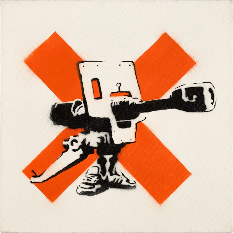 Bad Meaning Good by Banksy