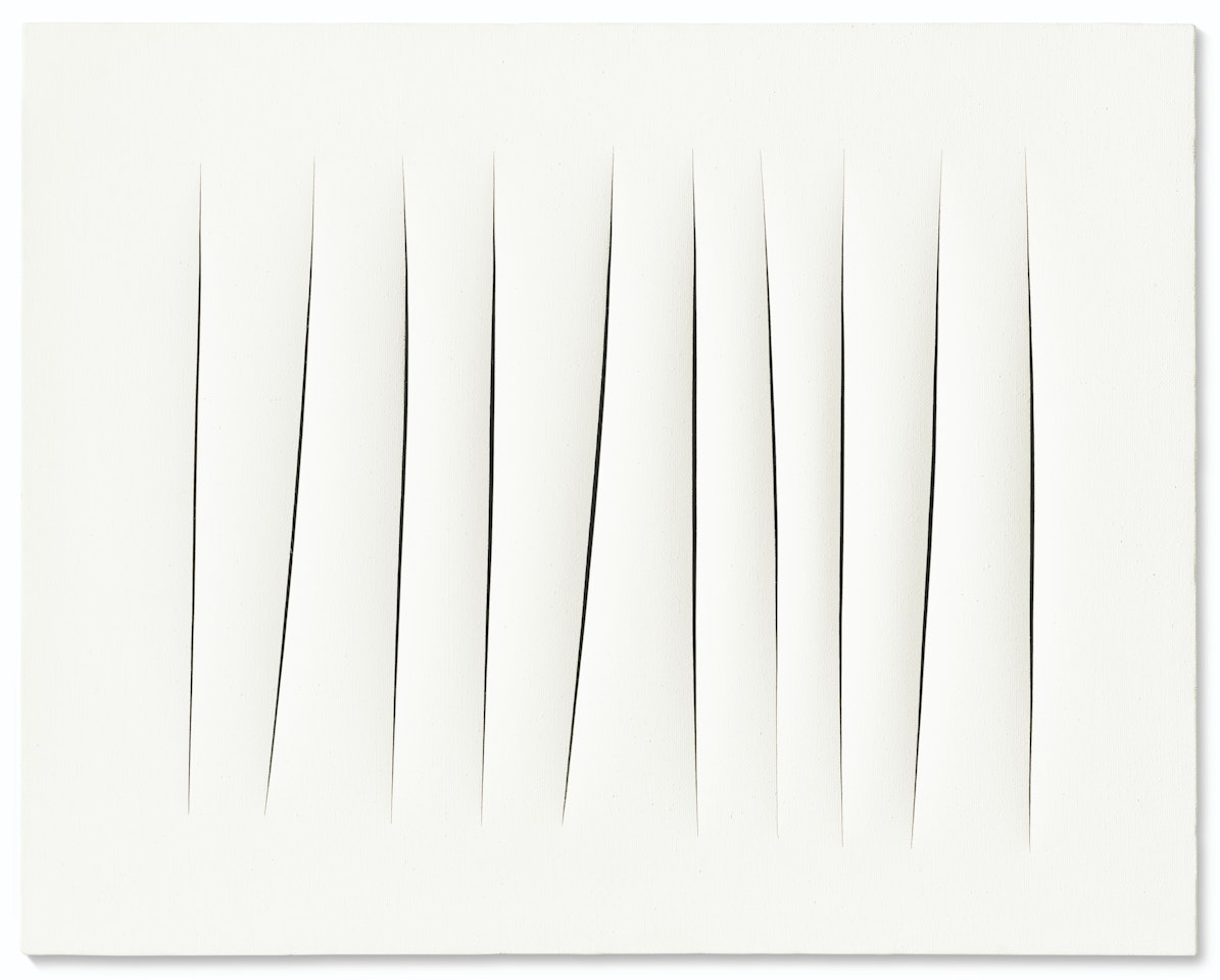 Concetto spaziale, Attese by Lucio Fontana