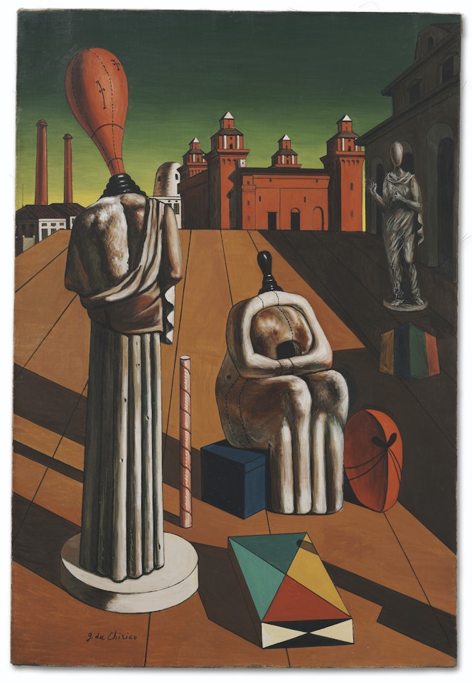 Le Muse Inquietanti (The Disquieting Muses) by Giorgio de Chirico