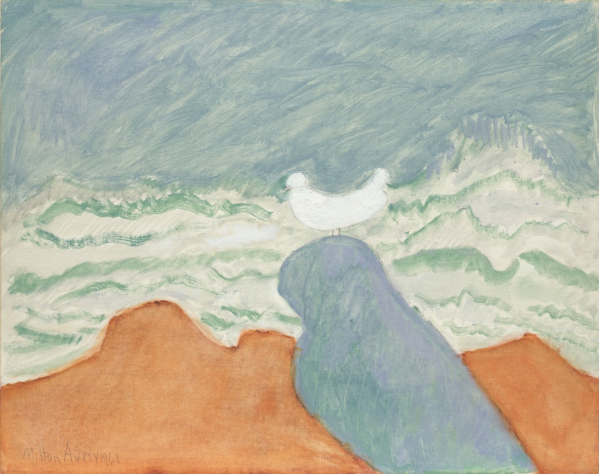 Bird by Wild Sea by Milton Avery