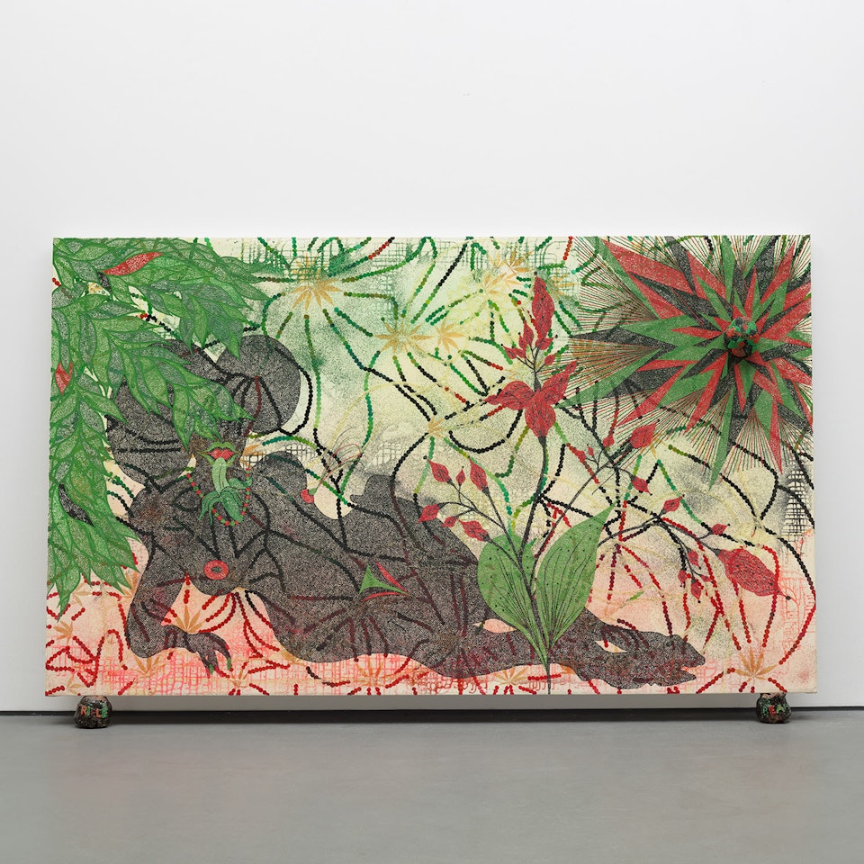 Triple Beam Dreamer by Chris Ofili