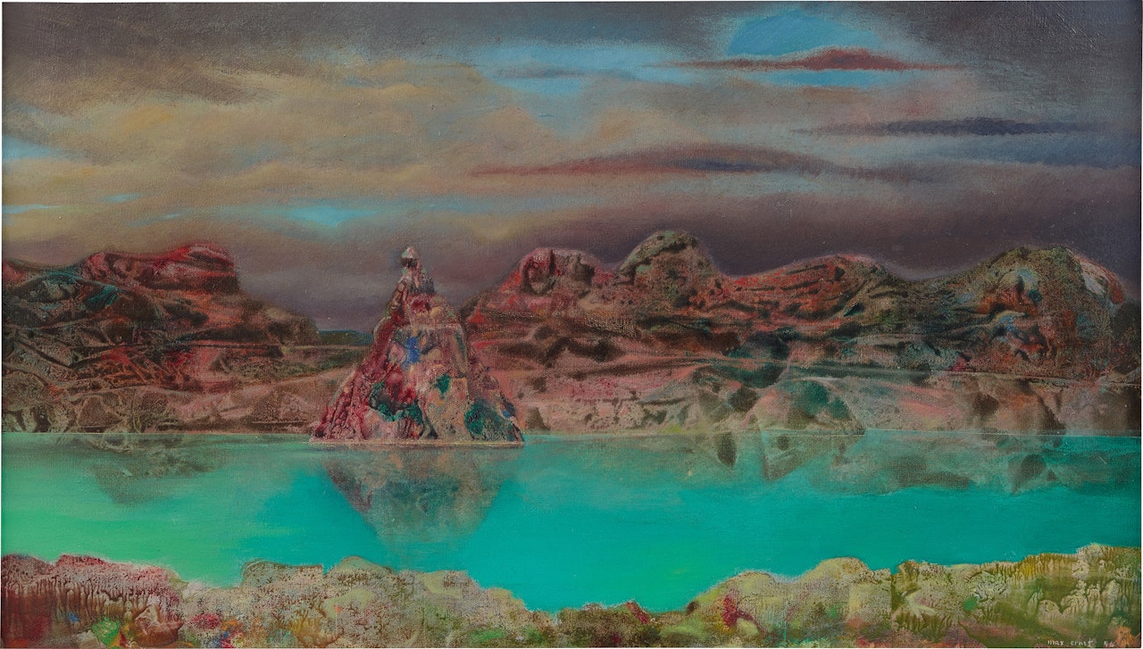 Pyramid Lake by Max Ernst