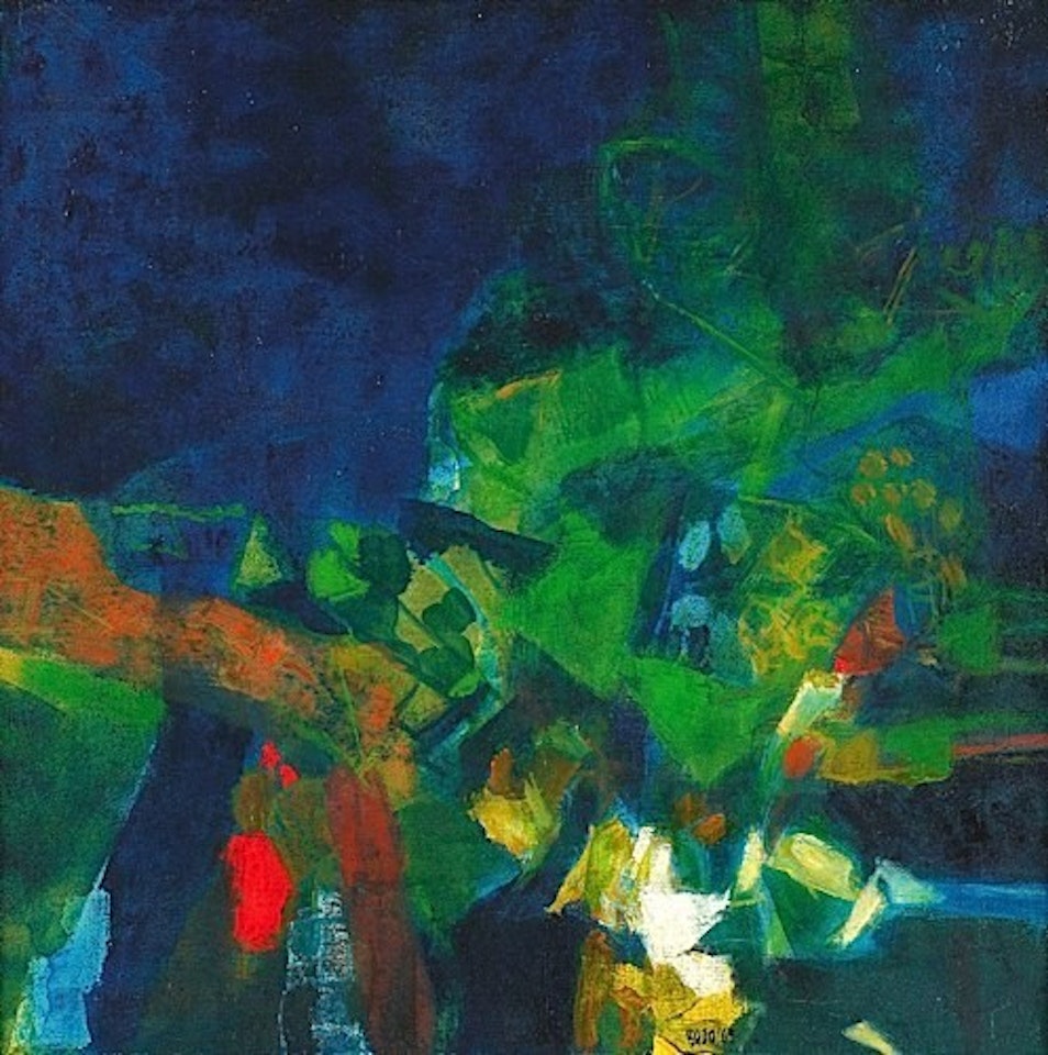Paysage by Sayed Haider Raza