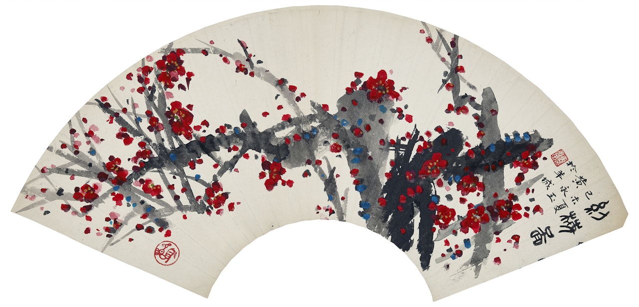 Plum Blossom by Huang Yongyu