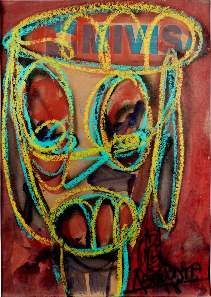 Portrait de Noutchy by Aboudia Abdoulaye Diarrassouba