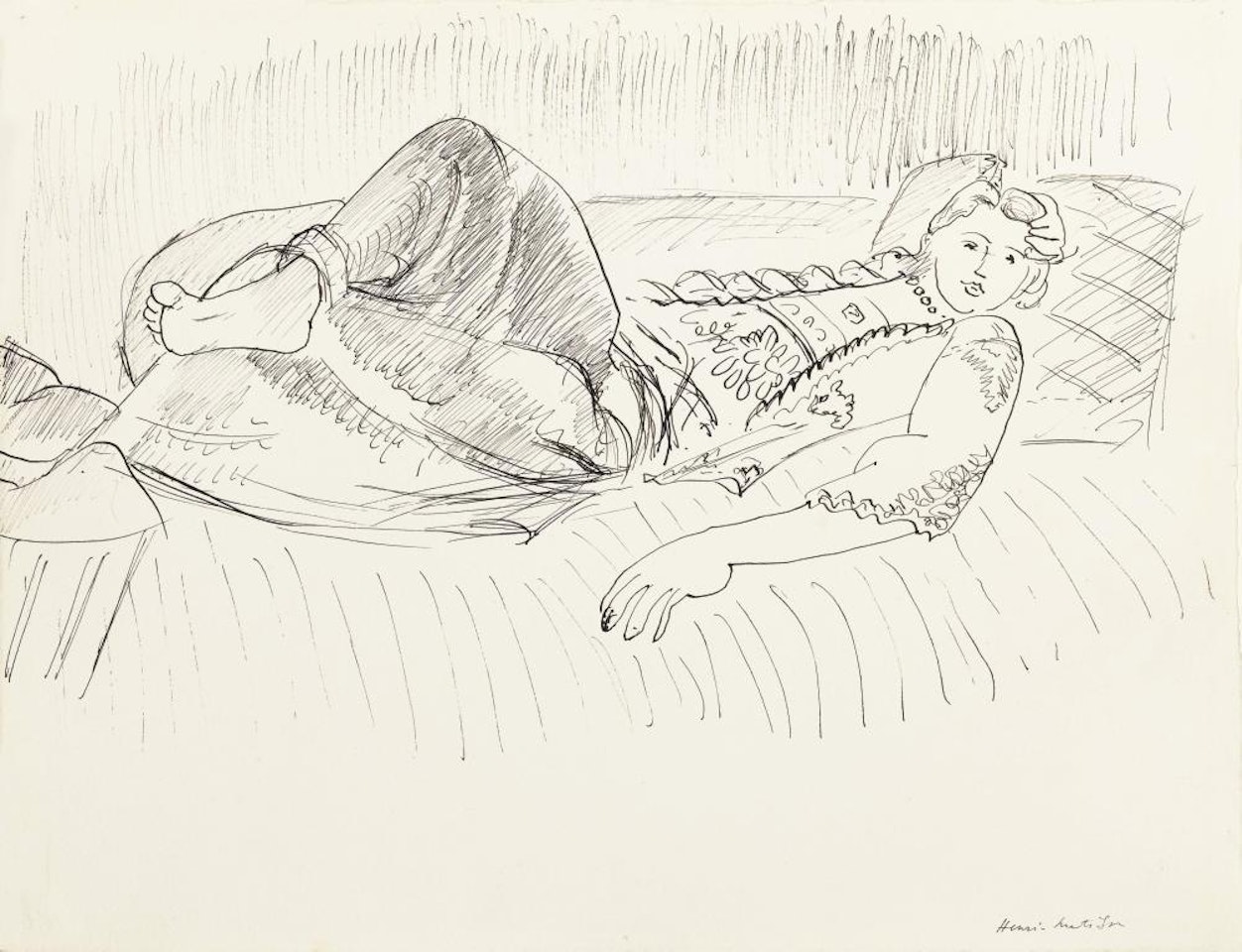 Odalisque étendue by Henri Matisse