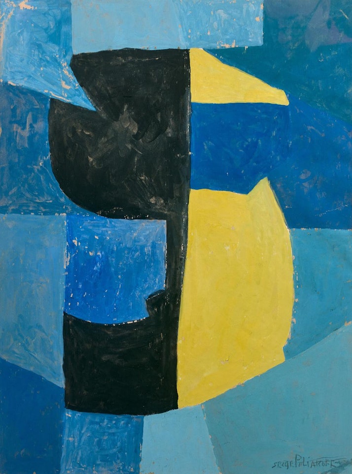 COMPOSITION ABSTRAITE by Serge Poliakoff