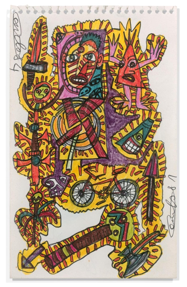 SANS TITRE by Robert Combas