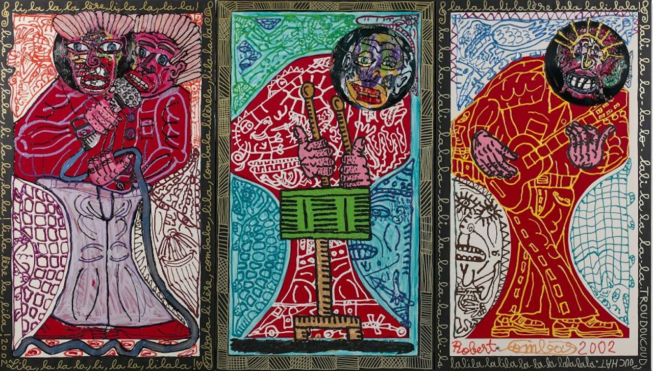 CHANTEUR, CHANTEUR, CHANTEUR by Robert Combas
