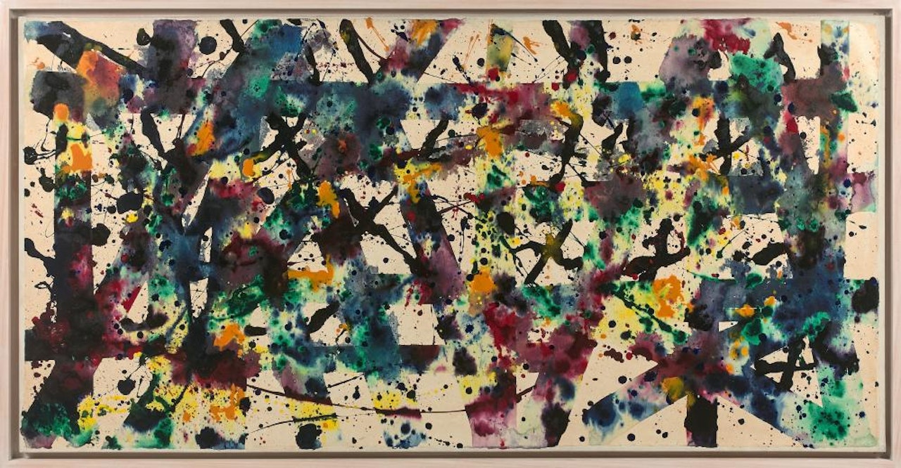 UNTITLED (SF77-155) by Sam Francis
