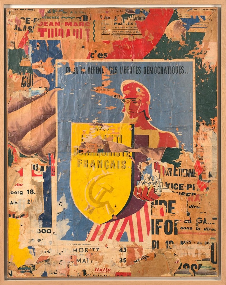 POUR LA DEFENSE DES LIBERTES DEMOCRATIQUES by Raymond Hains