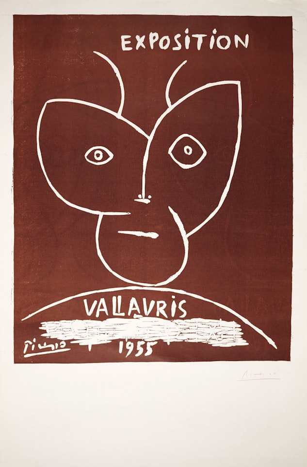 Exposition Vallauris 1955 (Bloch 1266; Baer 1030; Czwiklitzer 15; Picasso Project L-009) by Pablo Picasso