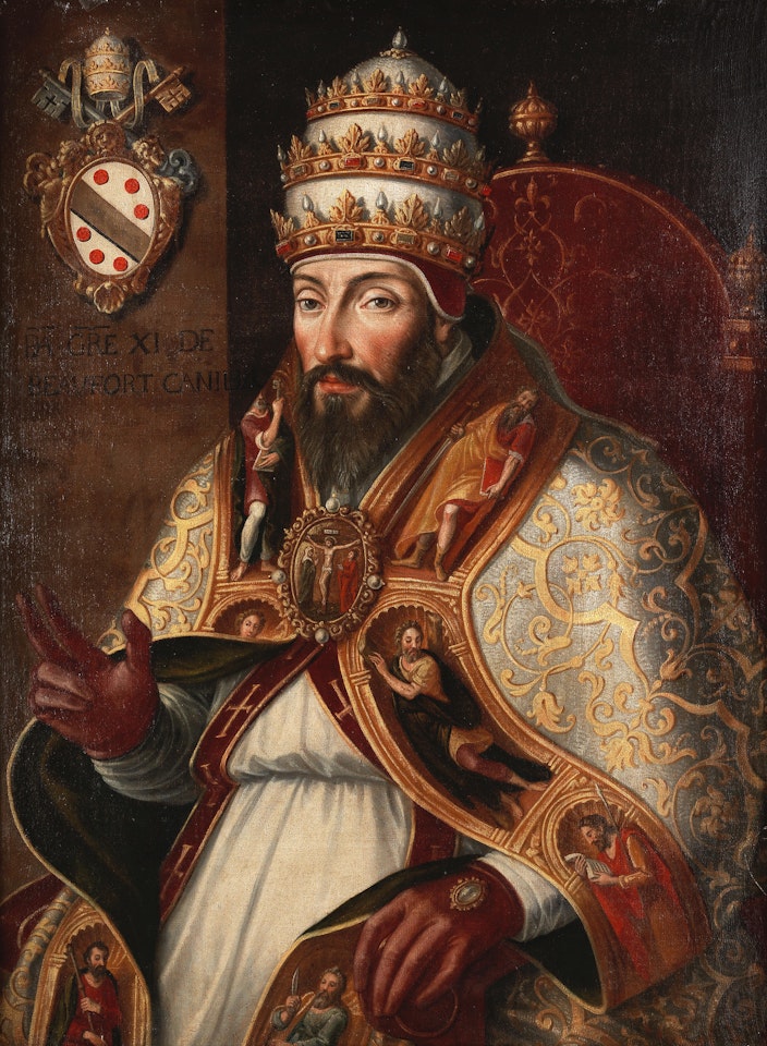 Portrait of Pope Gregory XI by Italian School