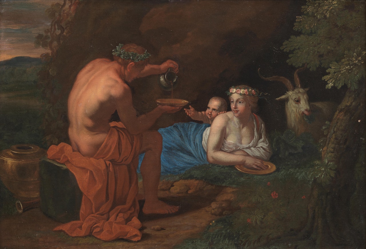 Jupiter in Arcadia by French School