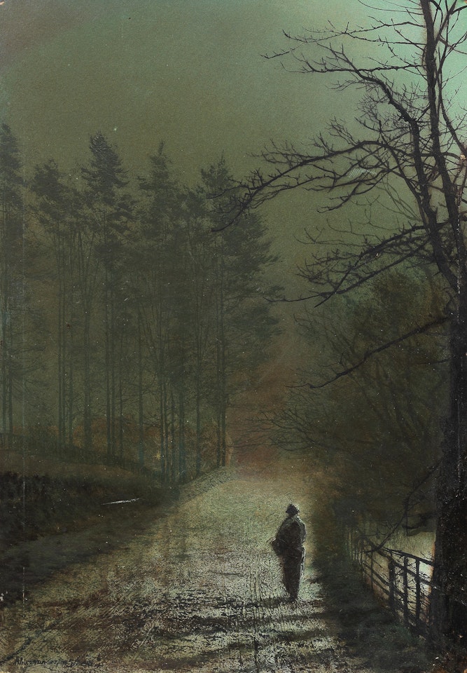 Eveleigh (Forge Valley, Scarboro) by John Atkinson Grimshaw