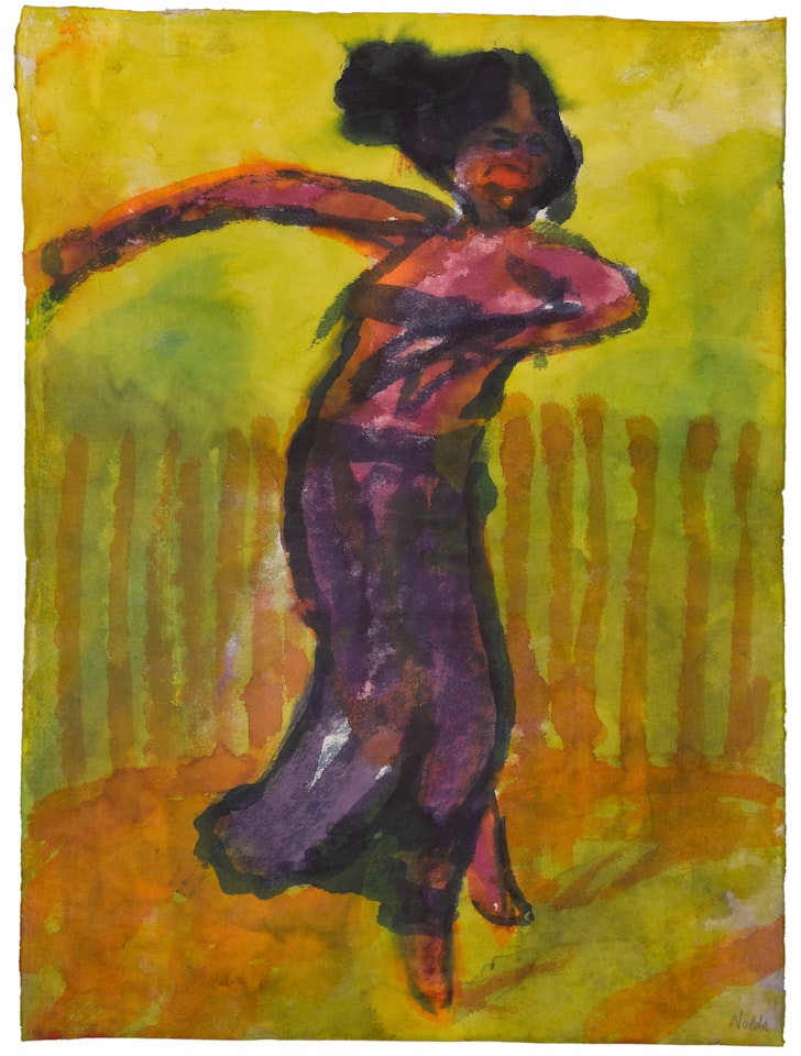 Zigeunertänzerin (Gypsy Dancer) by Emil Nolde