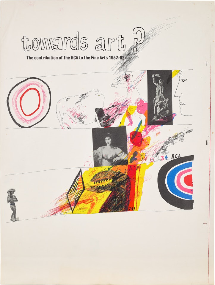 towards art? The contribution of the RCA to the Fine Arts  by David Hockney