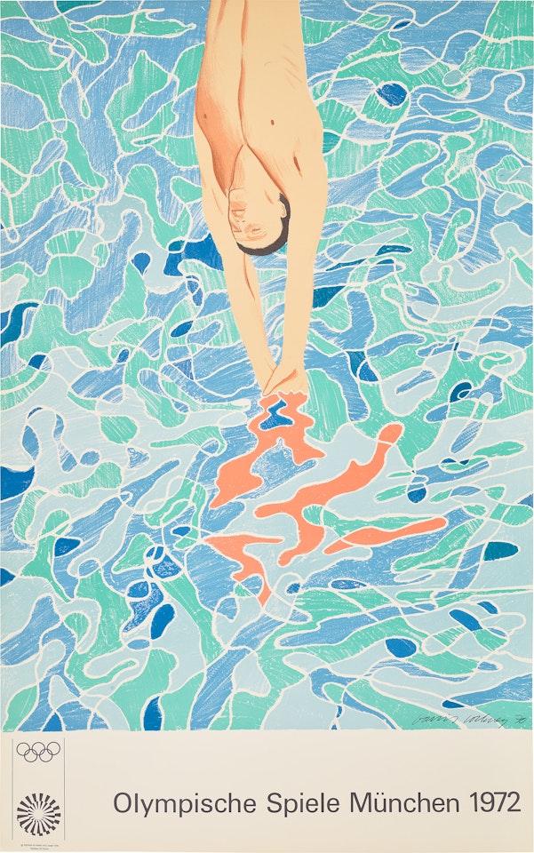 Olympische Spiele München (Olympic Games Munich) by David Hockney