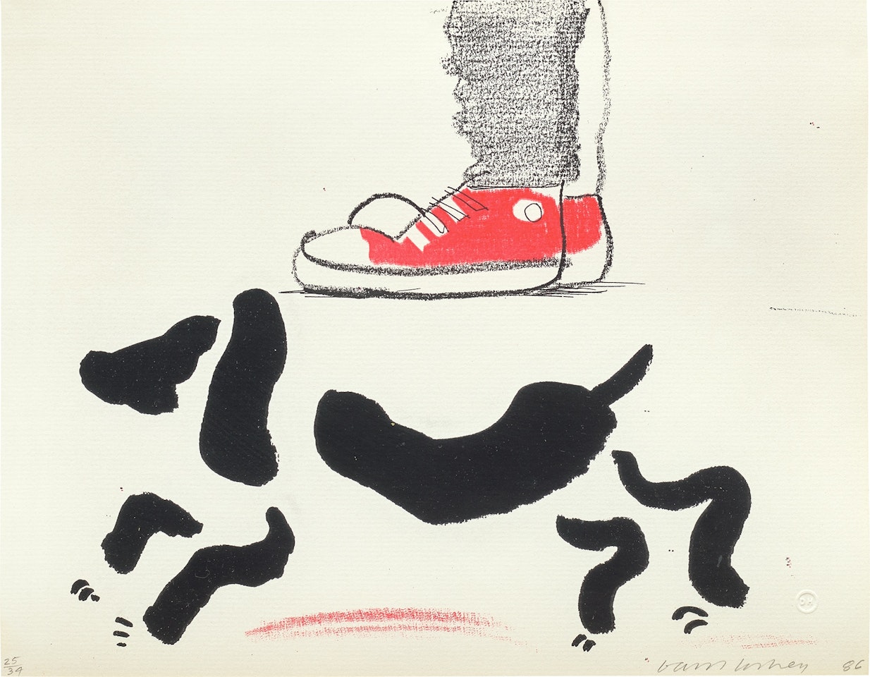 Ian & Heinz, July  (M.C.A.T. 292) by David Hockney