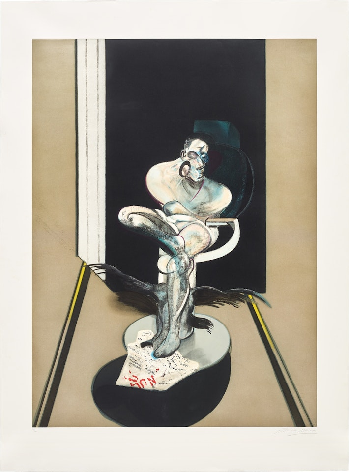 Seated Figure (after, Seated Figure 1977) (S. 7, T. 32) by Francis Bacon