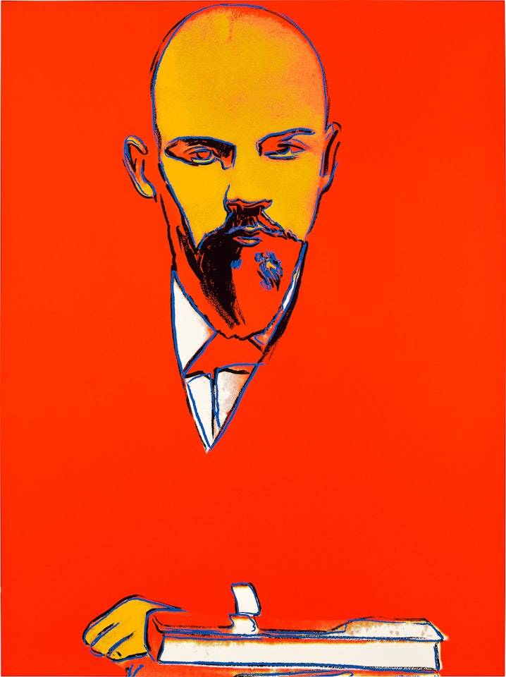 Red Lenin (F. & S. 403) by Andy Warhol