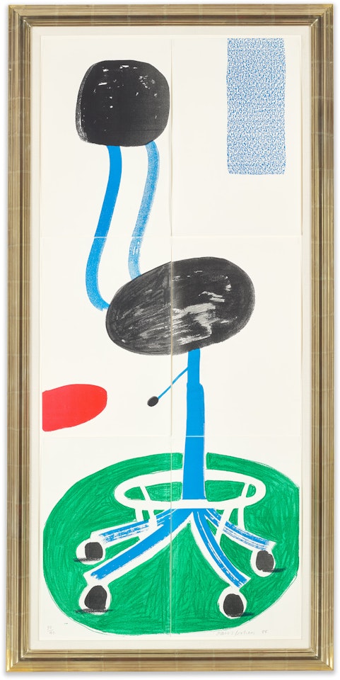 Office Chair (M.C.A.T. 320) by David Hockney