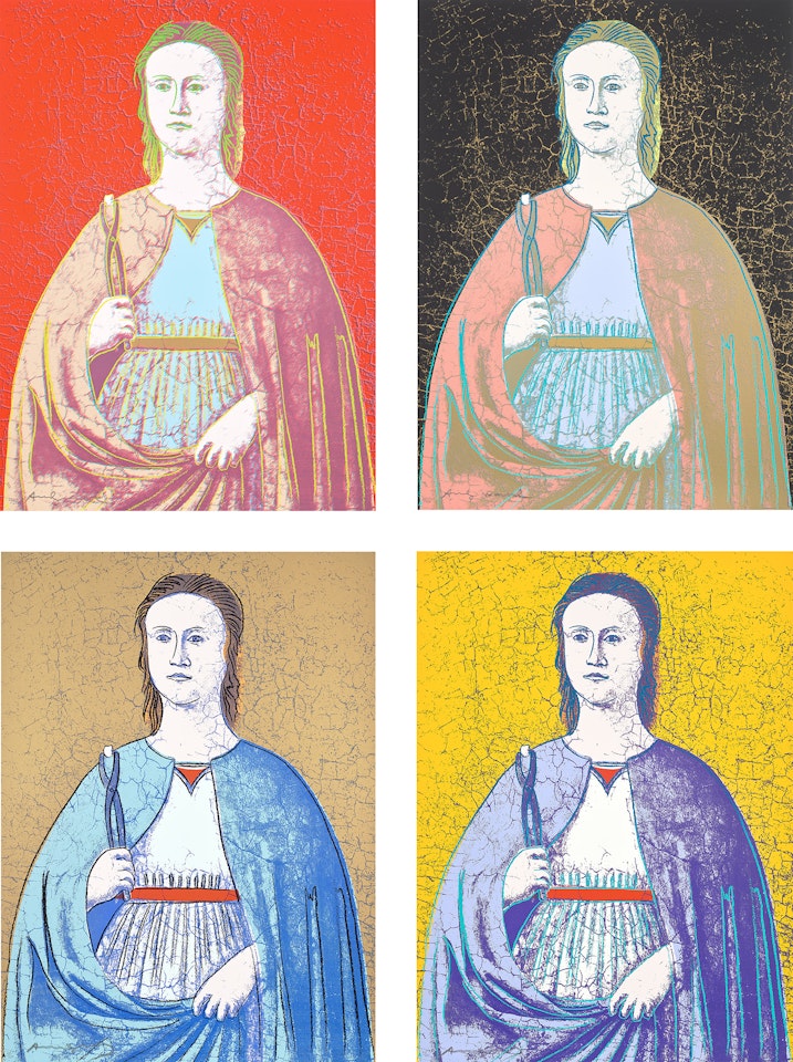 Saint Apollonia (F. & S. 330-333) by Andy Warhol