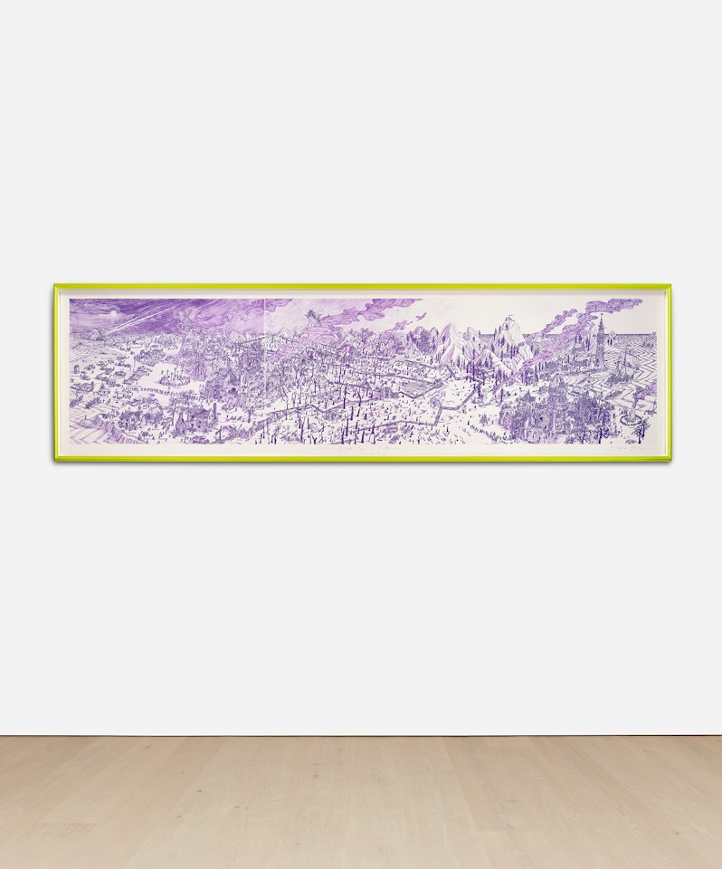 Print for a Politician (Violet) by Grayson Perry