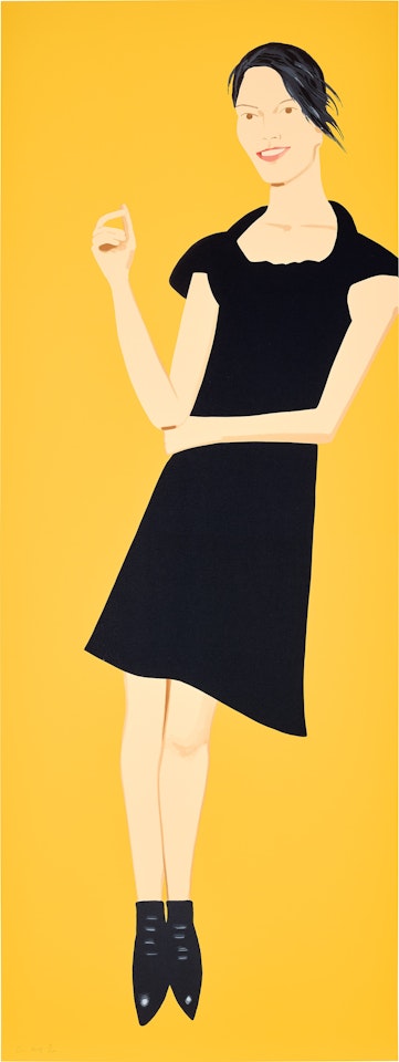 Carmen, from Black Dress by Alex Katz