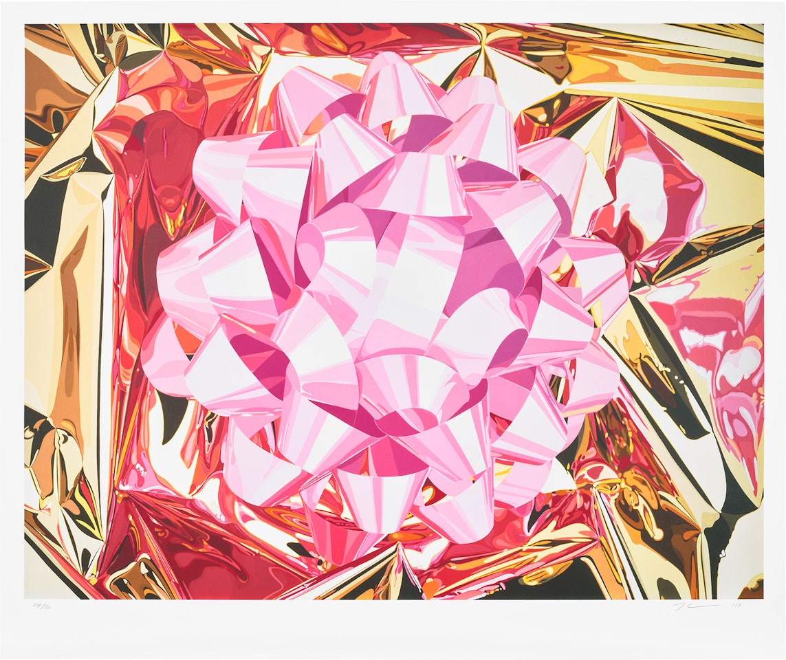 Pink Bow, from Celebration Series by Jeff Koons