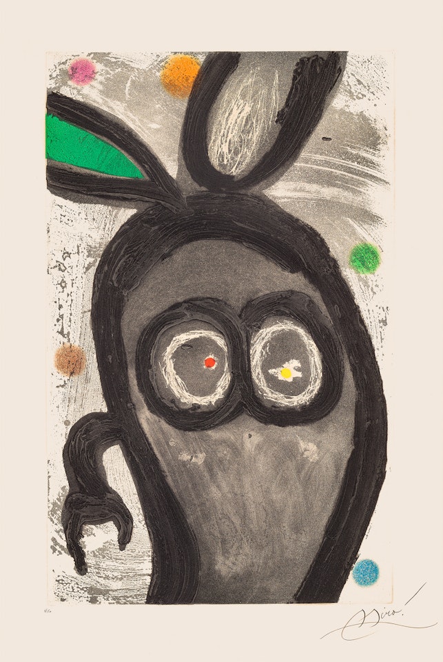Le roi des lapins (The Rabbit King) (D. 1130) by Joan Miró