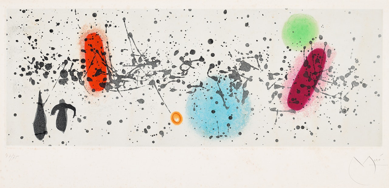 Ouvrage de vent II (Work of the Wind II) (D. 343) by Joan Miró