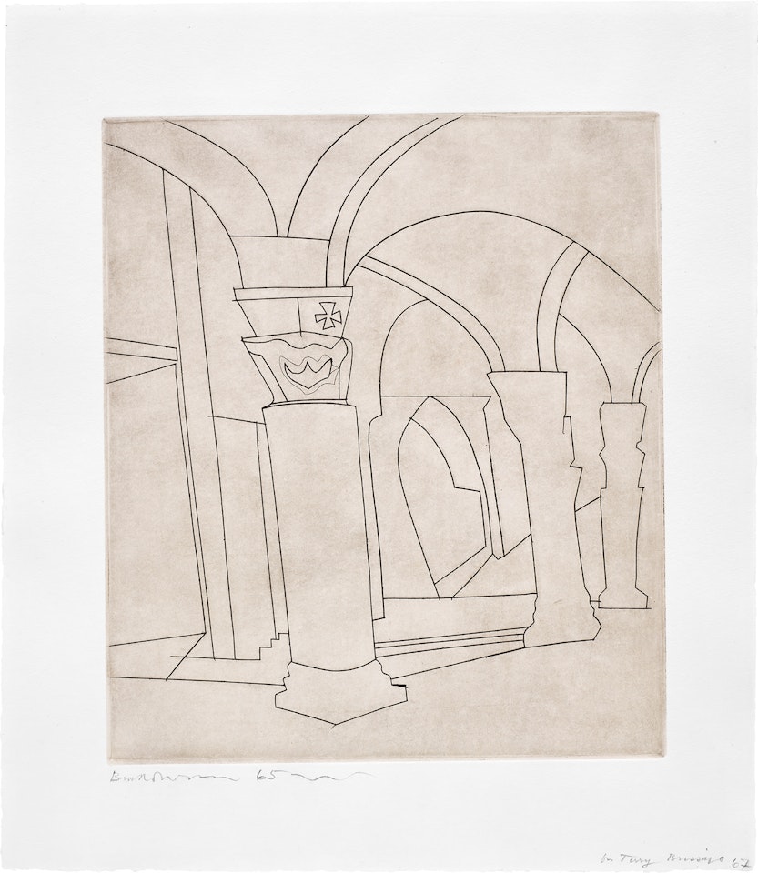 Aquileia, from Architectural Suite (L. 12, C. 31) by Ben Nicholson, O.M.