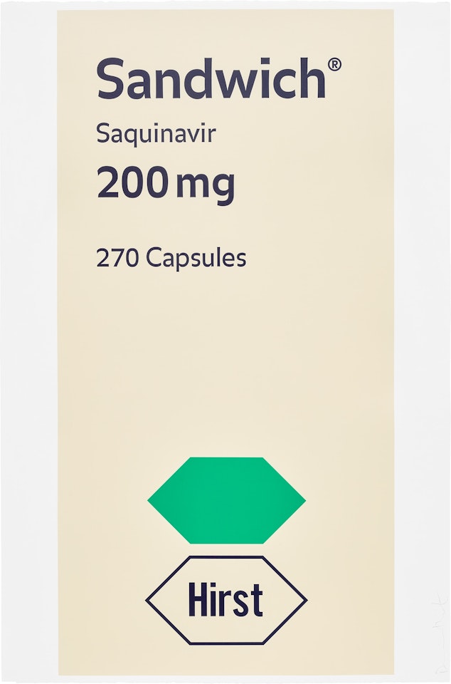 Sandwich, from The Last Supper by Damien Hirst