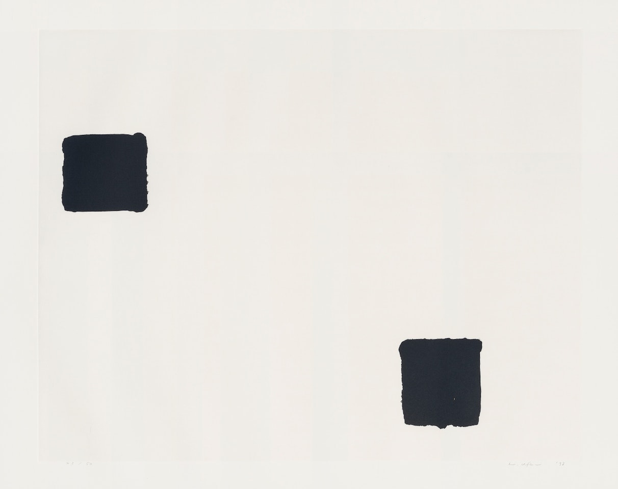 Correspondance 98-3 by Lee Ufan