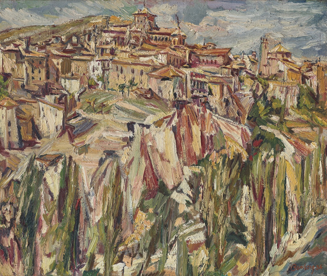 View of Cuenca by David Bomberg