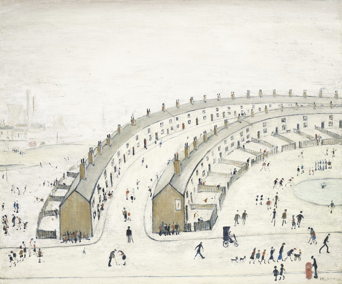 Rising Street by Laurence Stephen Lowry