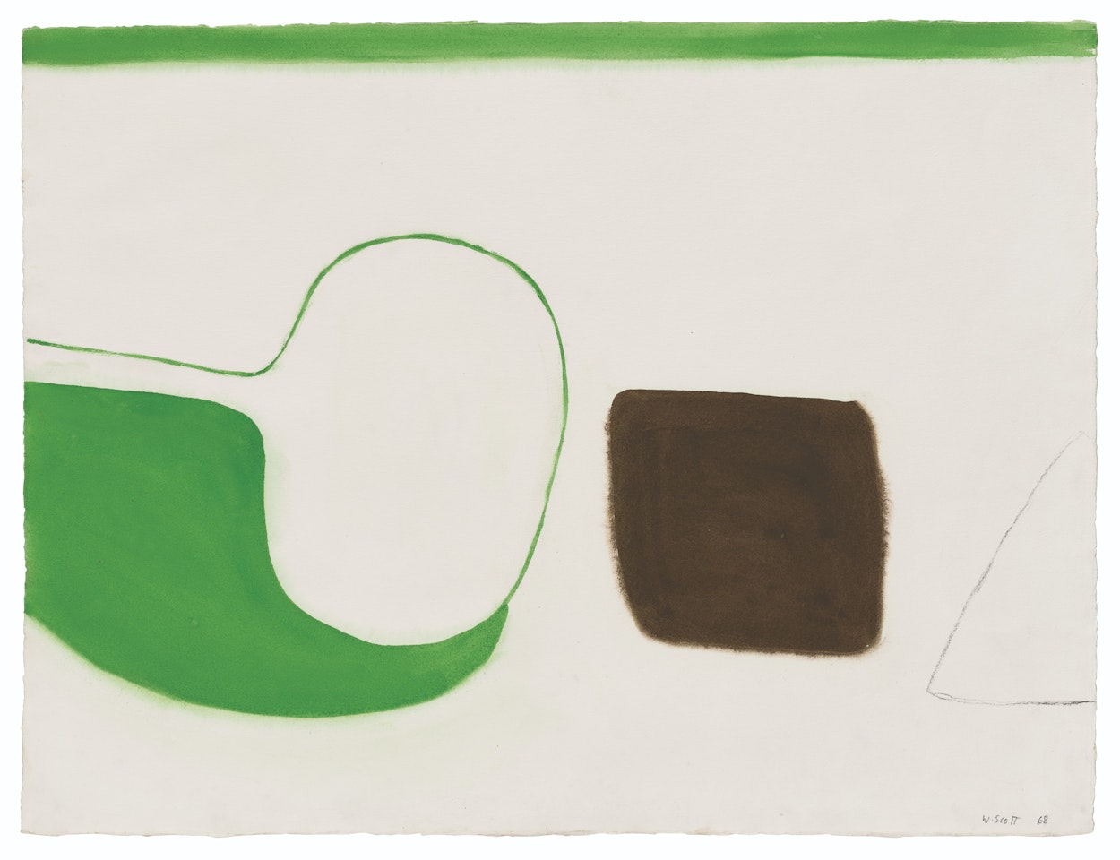 Theme Green Linear I by William Scott
