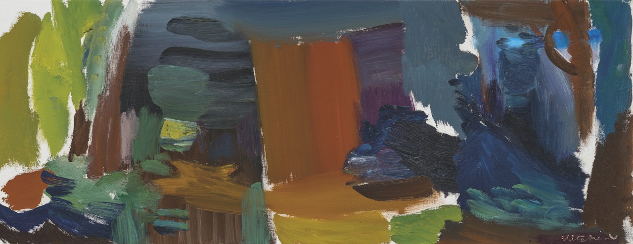 Firwood Ride Variation 11, Spring by Ivon Hitchens