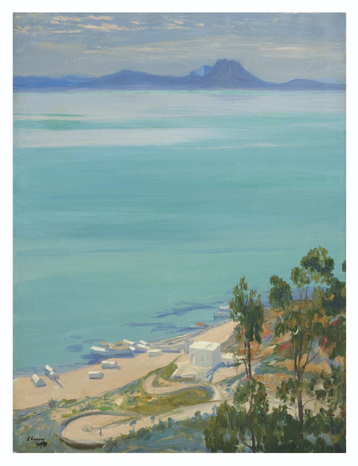 The Bay of Tunis, Morning by John Lavery