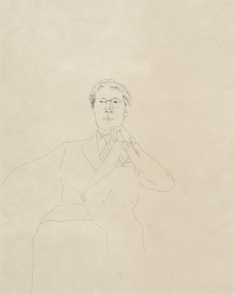 Portrait of Bernard Nevill by David Hockney