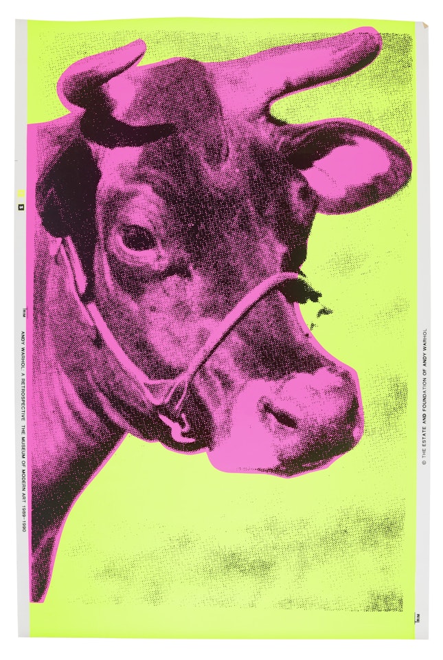 Cow by After Andy Warhol