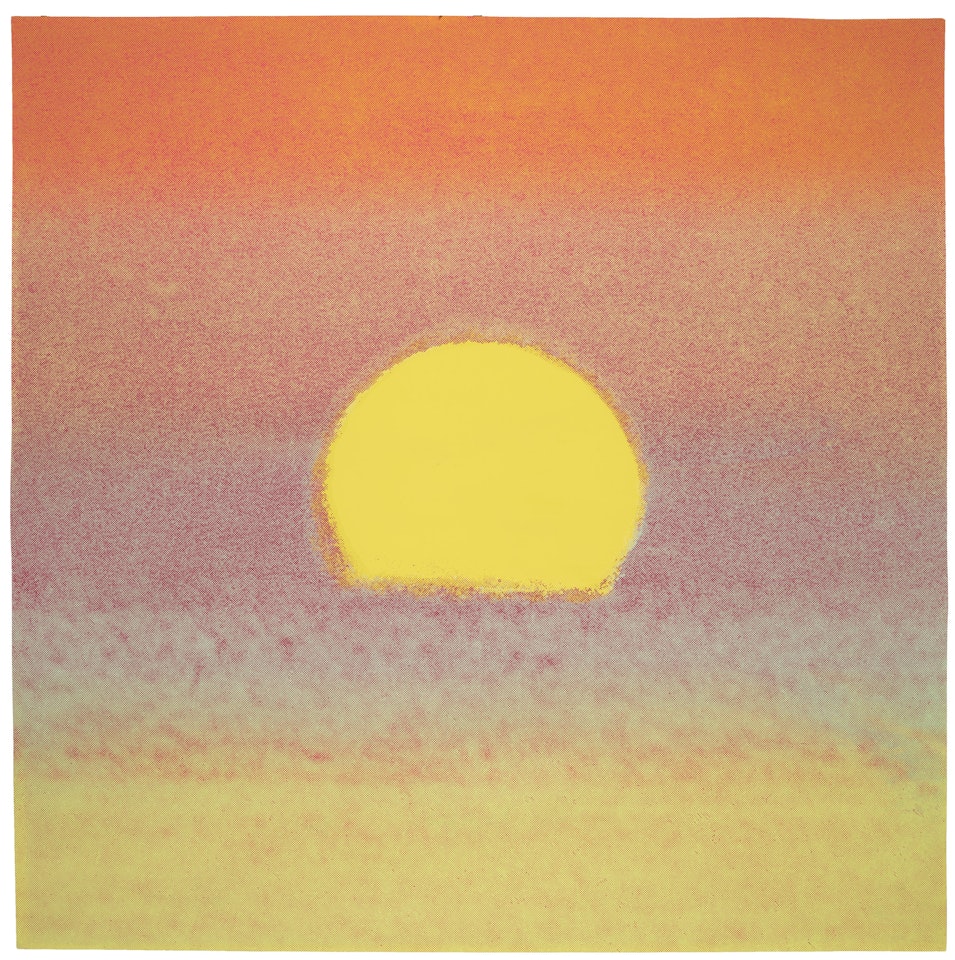 Sunset by Andy Warhol