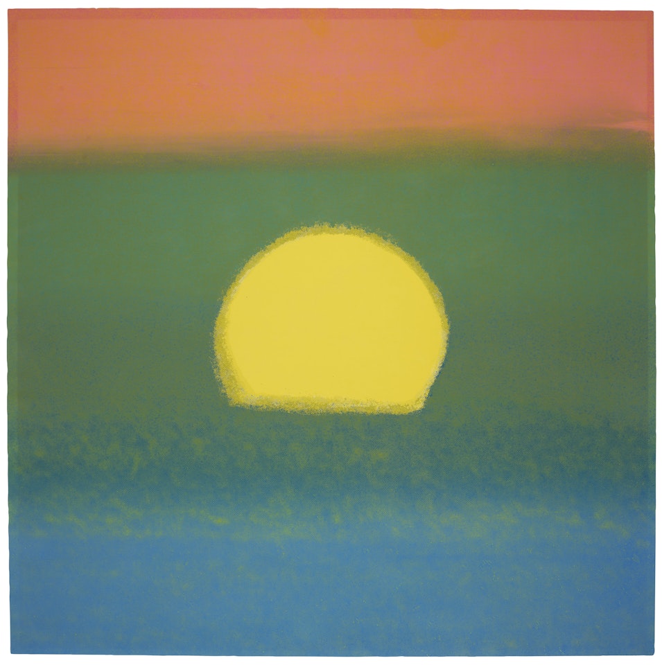 Sunset by Andy Warhol