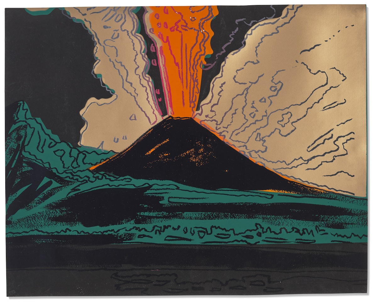 Vesuvius by Andy Warhol