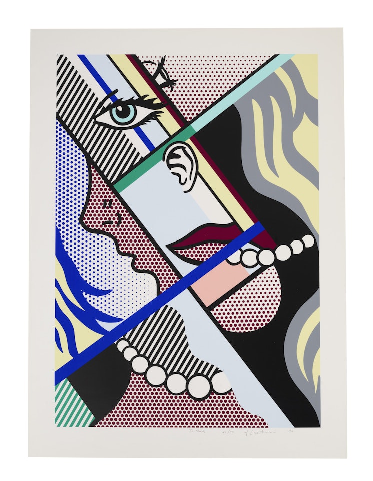 Modern Art I by Roy Lichtenstein