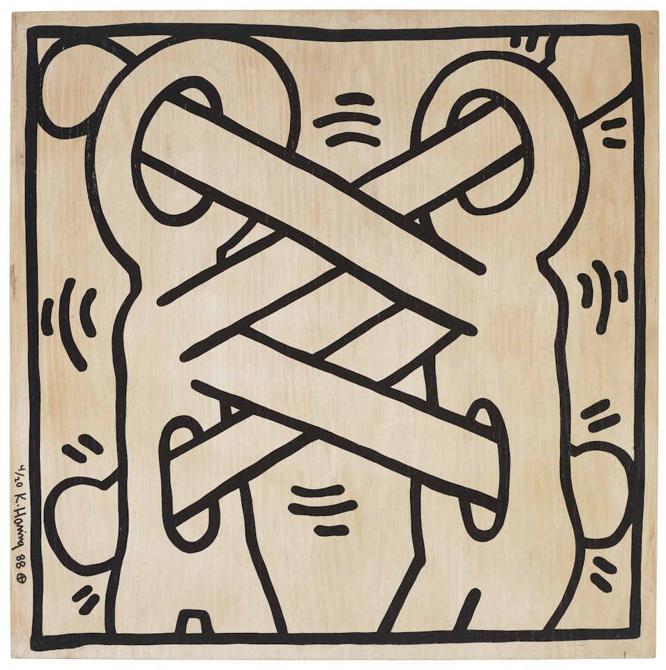 Art Attack on AIDS by Keith Haring