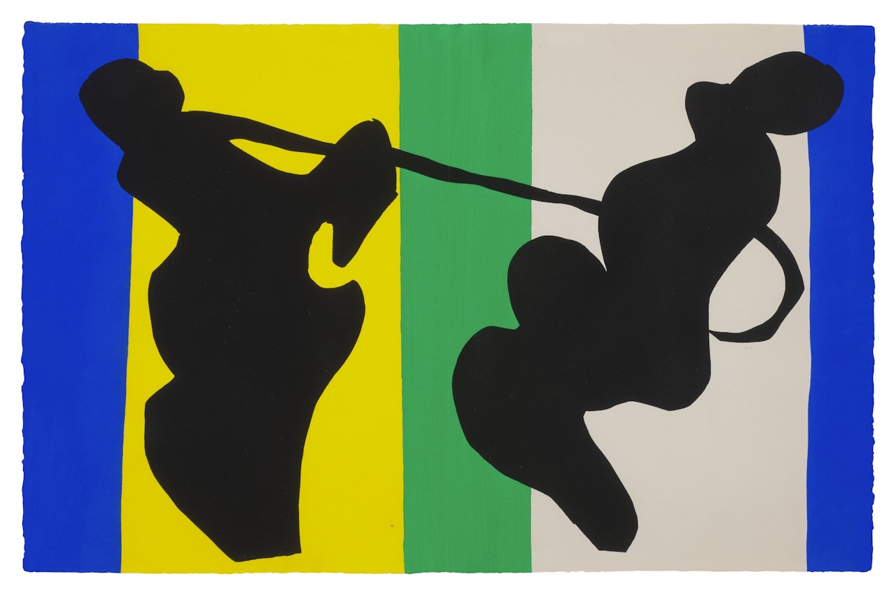 Le Cow-boy, from Jazz by Henri Matisse
