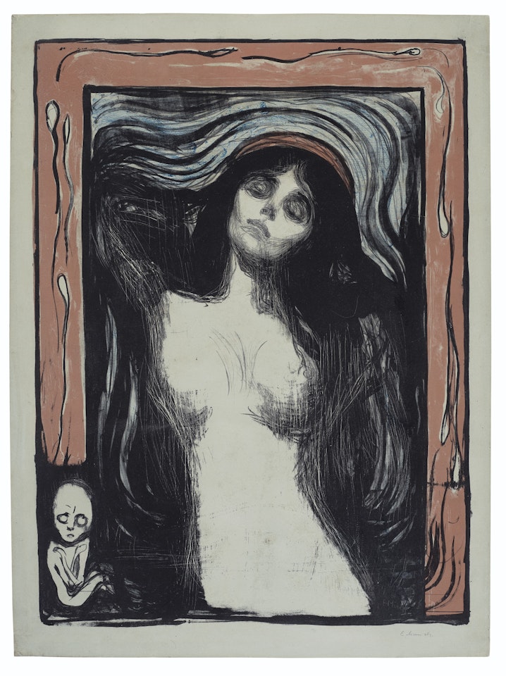 Madonna by Edvard Munch