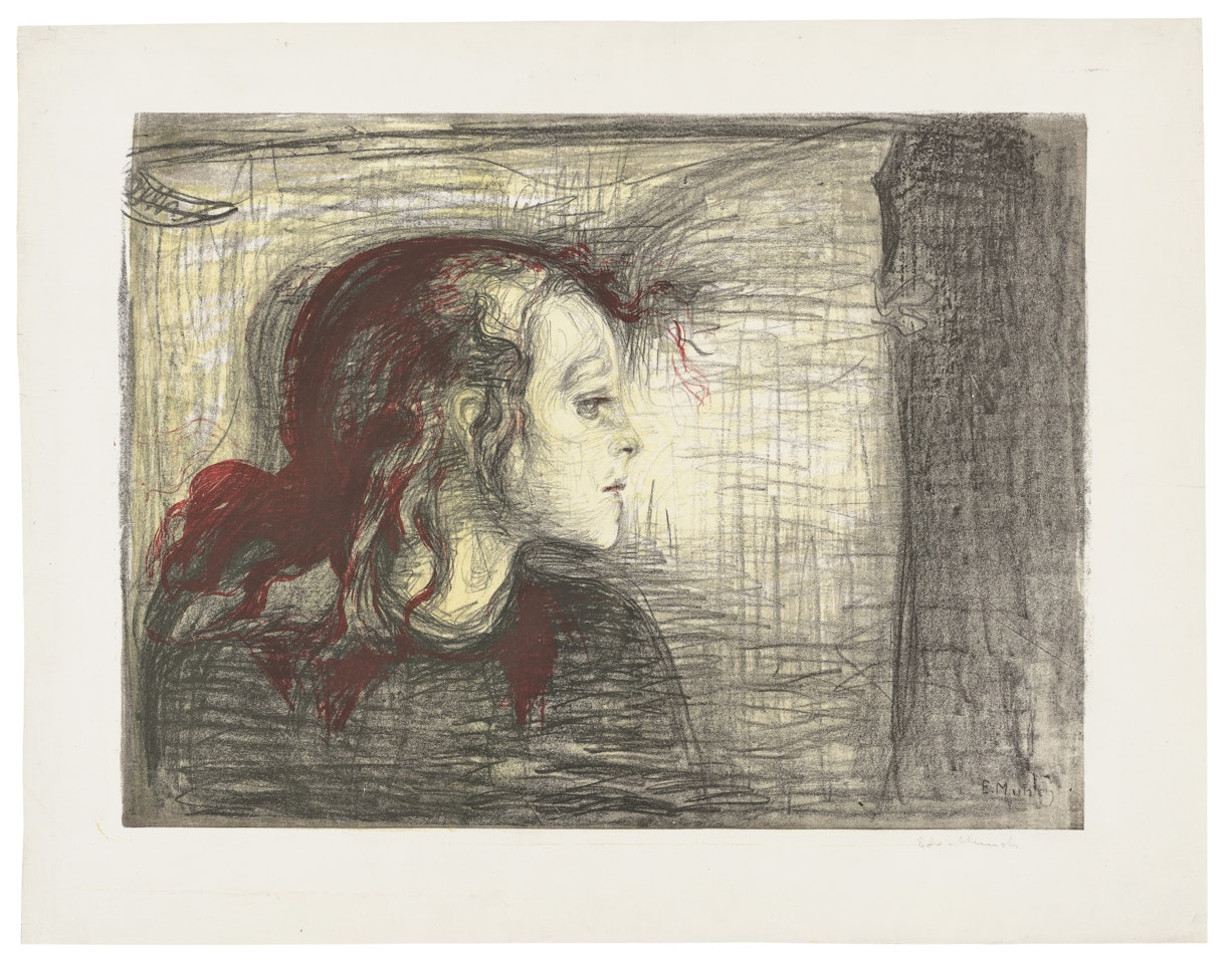 The Sick Child I ('Das kranke Kind I') by Edvard Munch